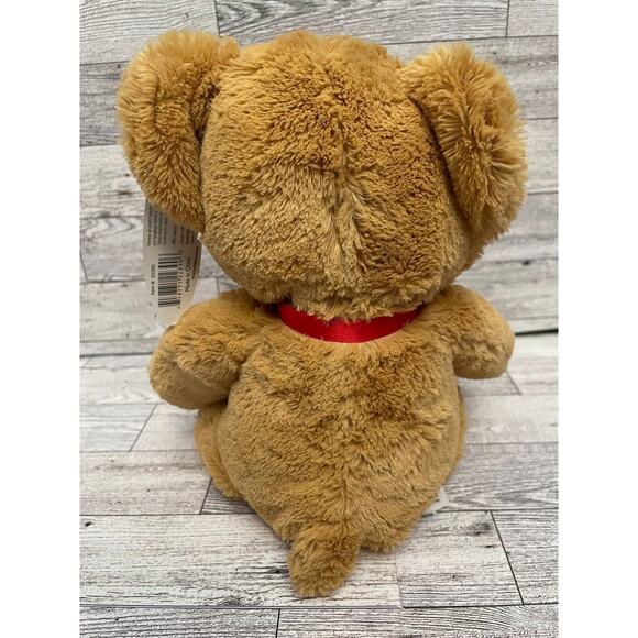 8” Mary Meyer Teddy Bear Holly Sitting Plush w/ Tag Stuffed Animal Bear Paw Feet - Picture 5 of 8
